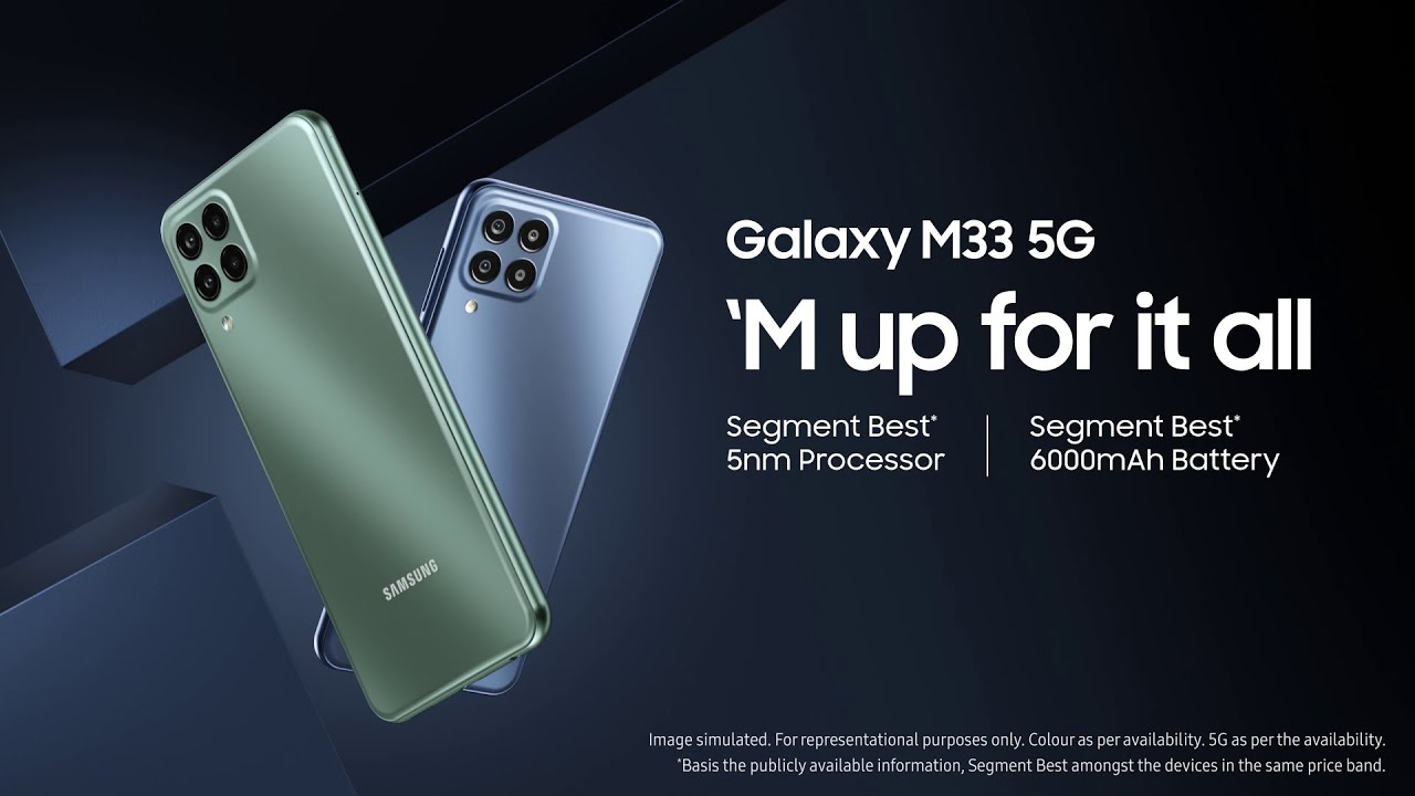 إطلاق هاتف Samsung Galaxy M33 5G في الهند 