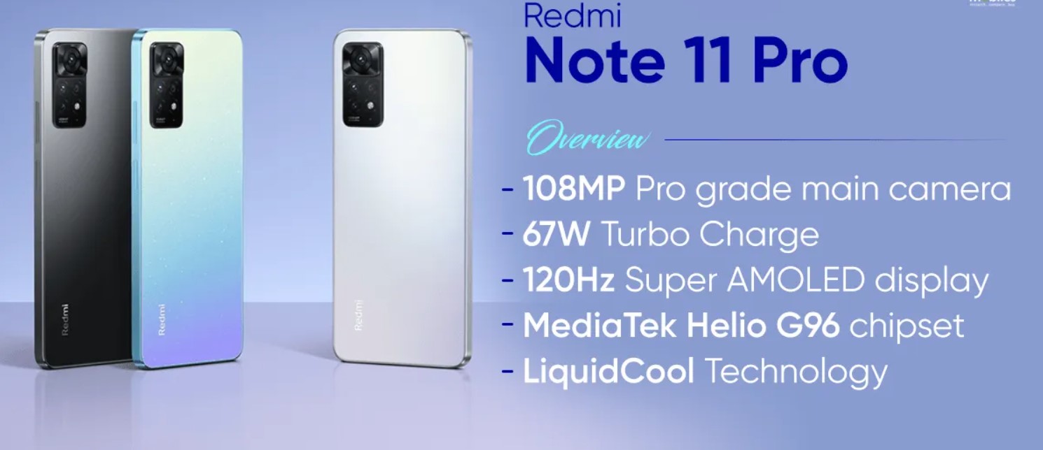 شاومي تطلق رسمياً هاتف Xiaomi Redmi Note 11 Pro رسمياً في السوق المصري
