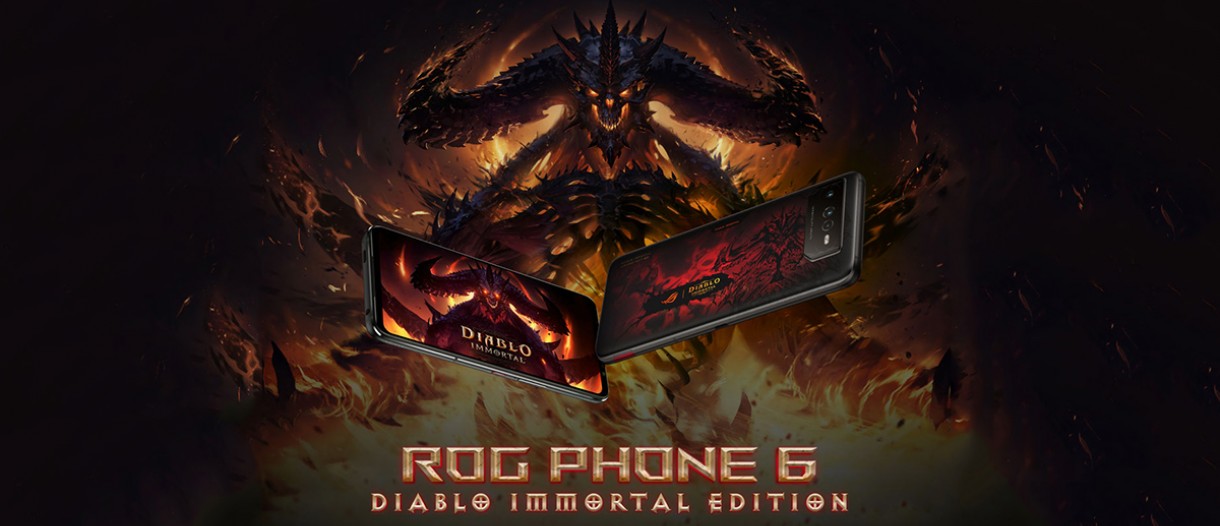 تعرف على الإصدار الخاص الجديد من هاتف الألعاب Asus ROG Phone 6 Diablo Immortal