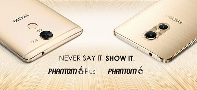 رسمياً طرح هاتفي Tecno Phantom 6 و Tecno Phantom 6 Plus فى مصر