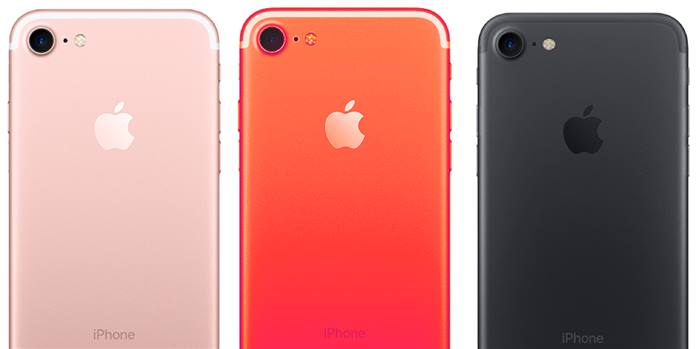 ابل تنوي اطلاق الهاتف الرائد iPhone 7s خلال 2017 مع معالج A11 واضافة اللون الأحمر