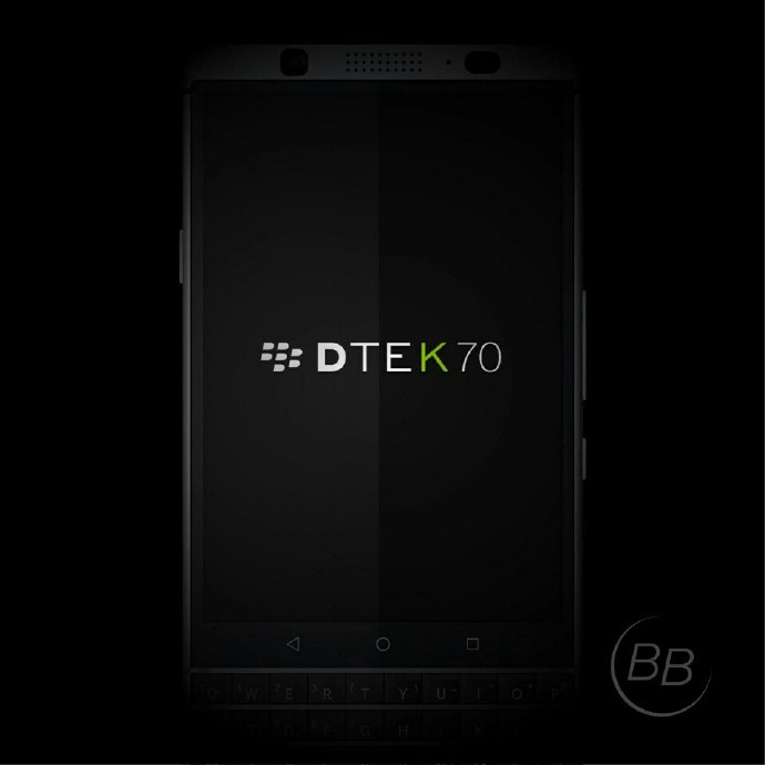 تسريب صور ومواصفات هاتف بلاك بيري القادم BlackBerry DTEK70