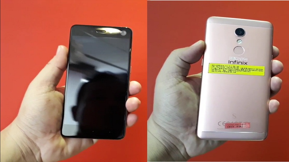بالفيديو تسريب يظهر هاتف انفينكس القادم Infinix Hot S2 بكاميرا اماميه مزدوجه