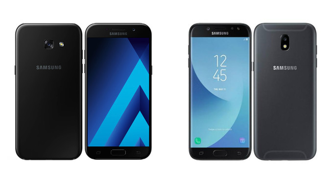 مقارنة بين سلسلتي هواتف Samsung العملاقة Galaxy A و Galaxy J
