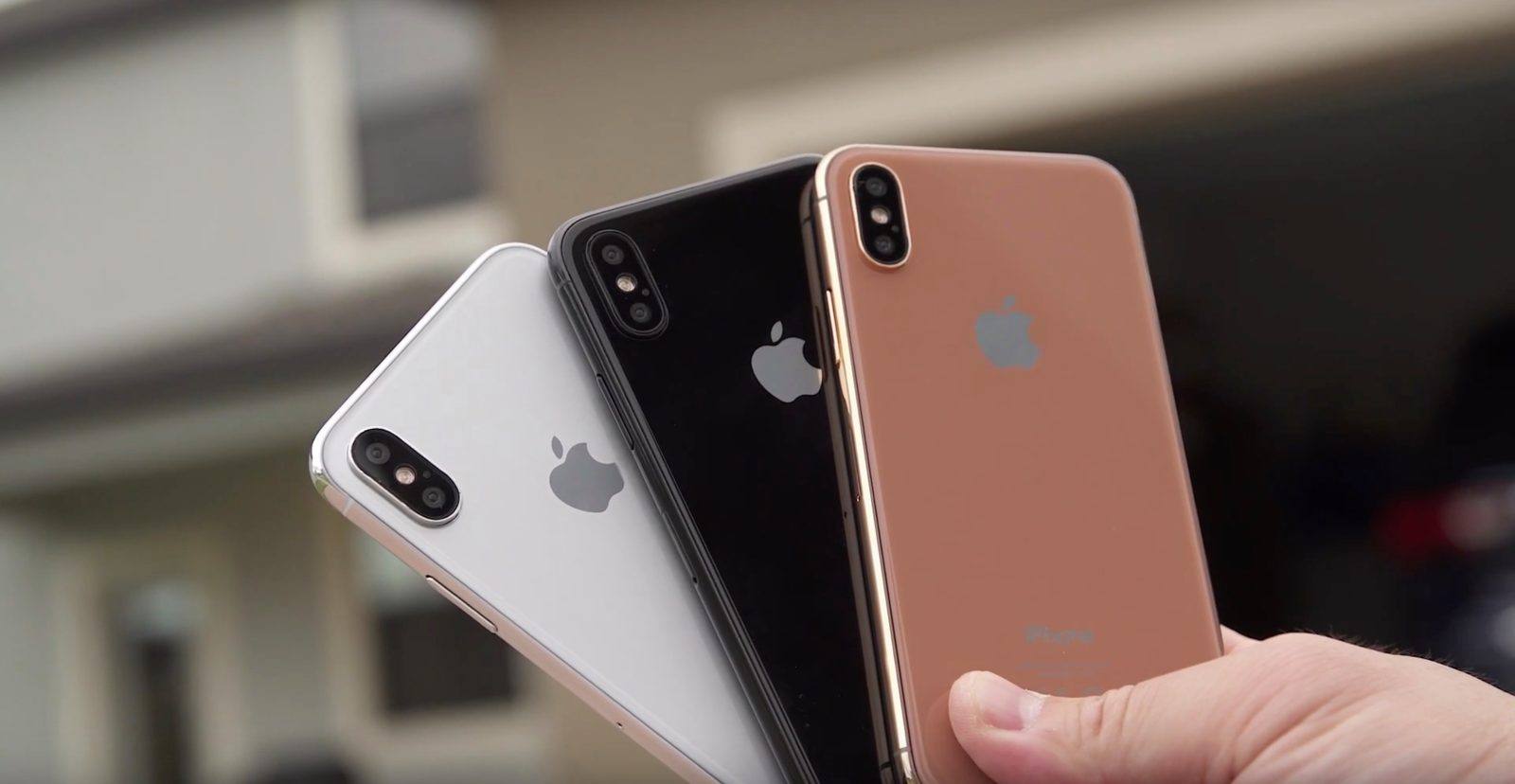 ما هى الألوان التي سيأتي بها هاتف iPhone 8