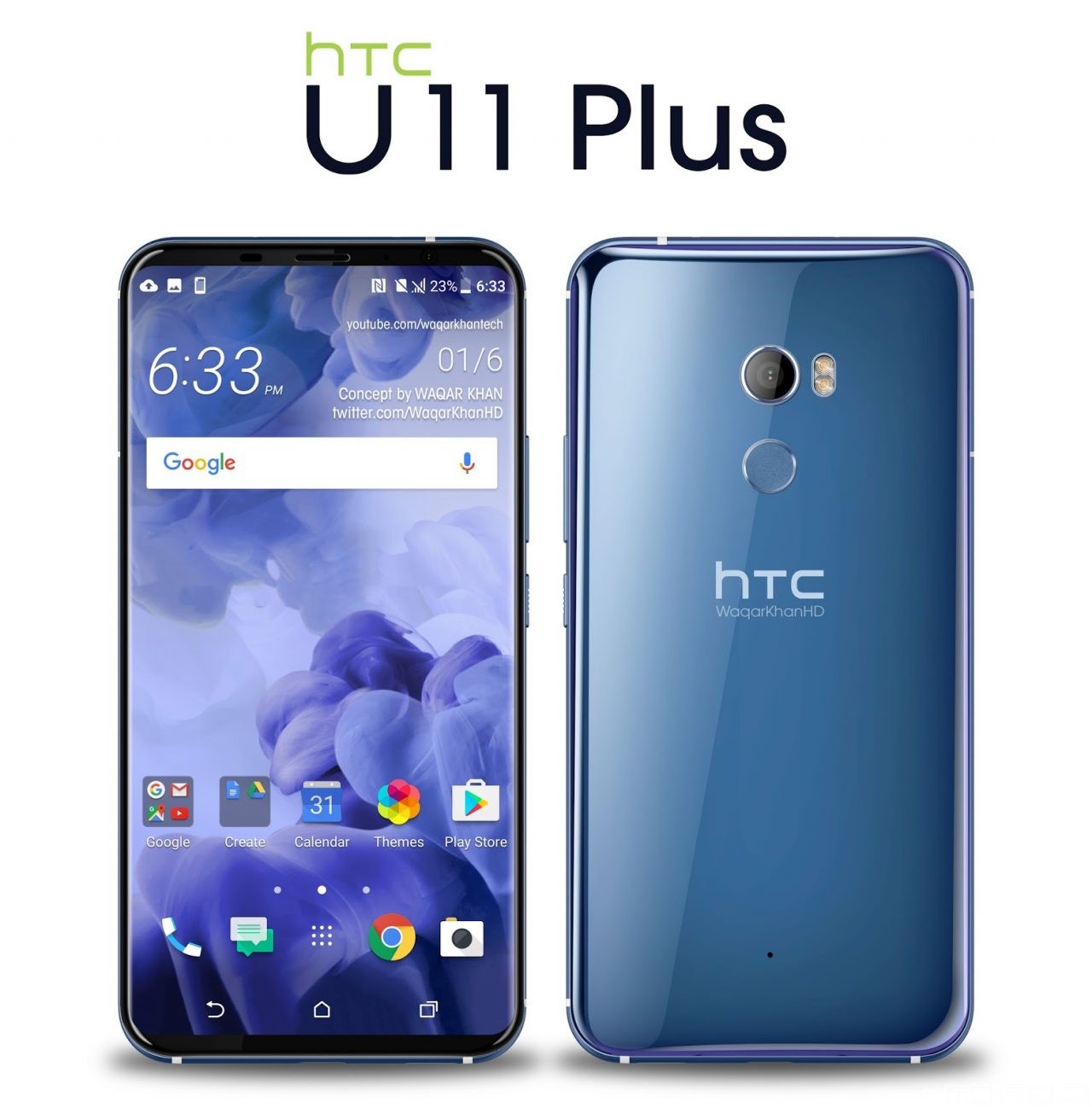 بعد صفقتها مع جوجل.. HTC تطلق هاتف U11 Plus في نوفمبر