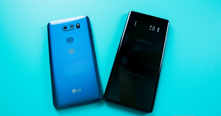 خمسة مميزات تساهم في تفوق هاتف LG V30 على نظيره Galaxy Note 8