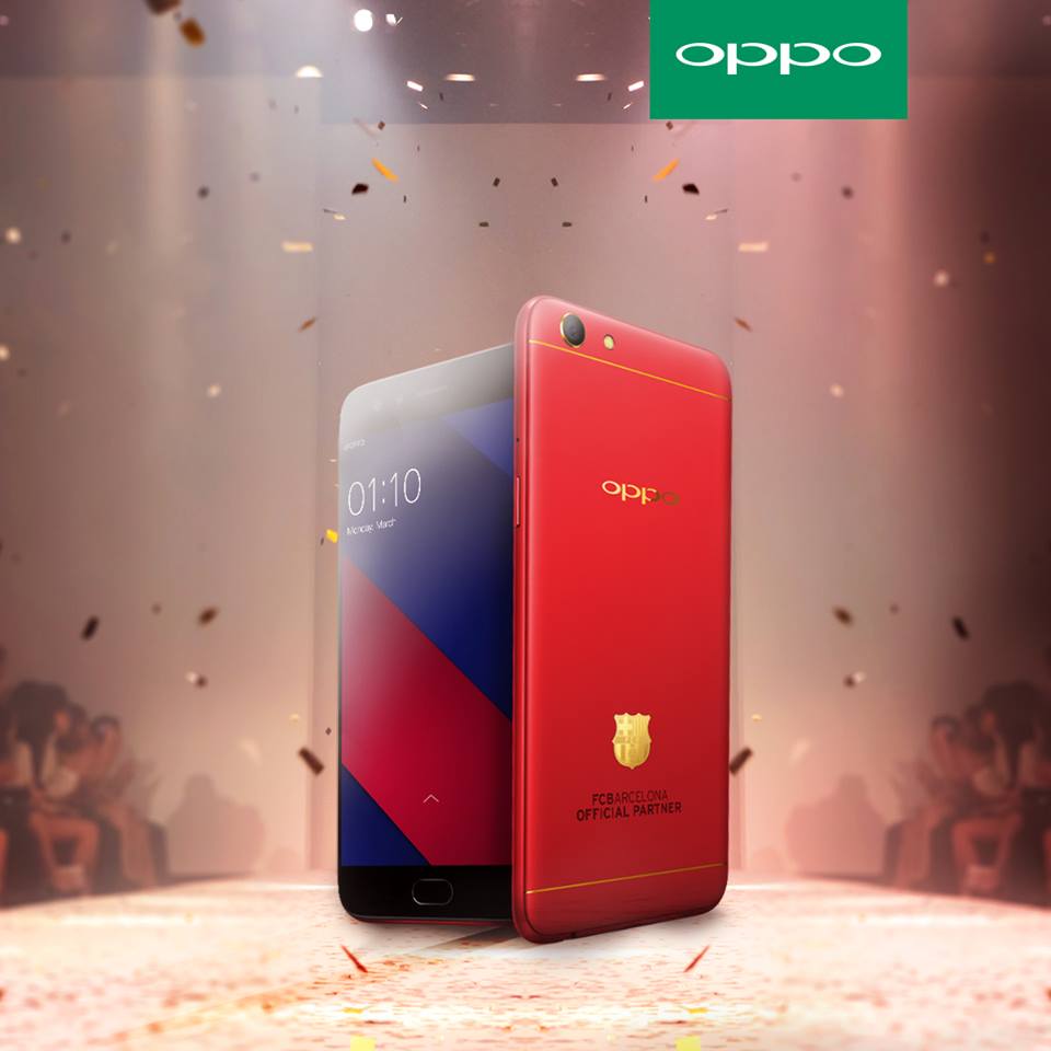 اوبو تطلق نسخة برشلونة من هاتف Oppo F3 في مصر
