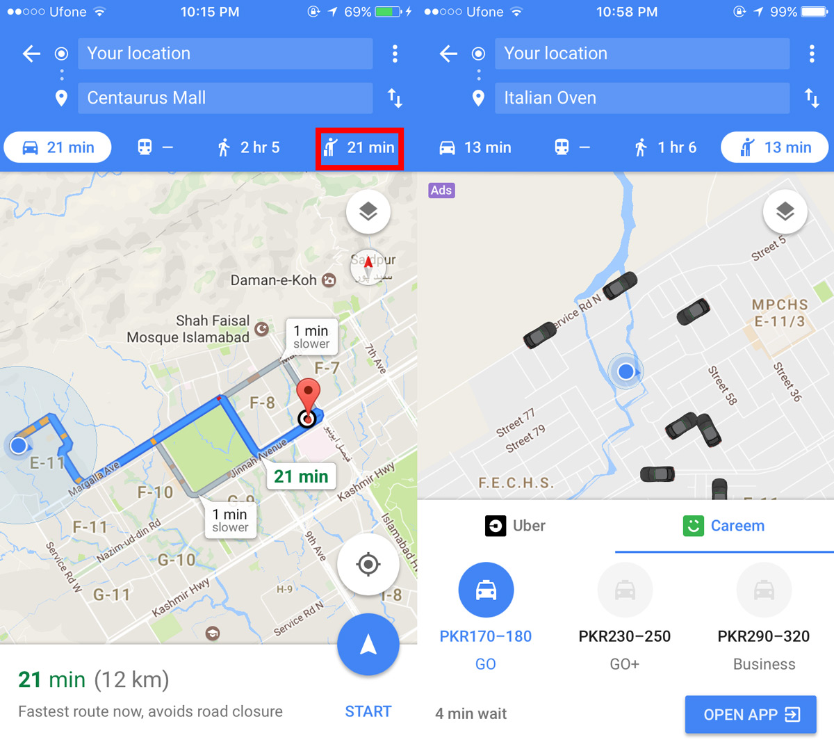 تحديثات جديدة في Google Maps