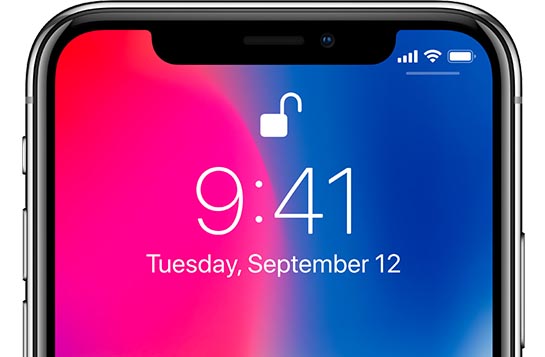عيوب هاتف iPhone X ظهور مشكلة في شاشة الـ OLED