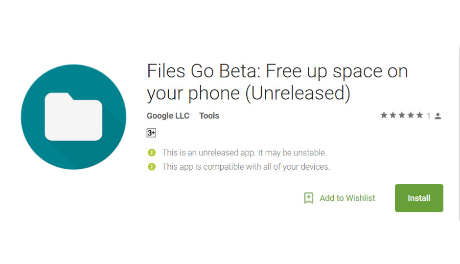 جوجل تطلق تطبيق Files Go لمشاركة الملفات بين الهواتف بدون إنترنت