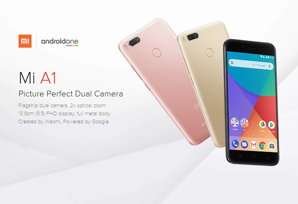 Xiaomi Mi A1 يقبل الترقي لنظام Android One الخام