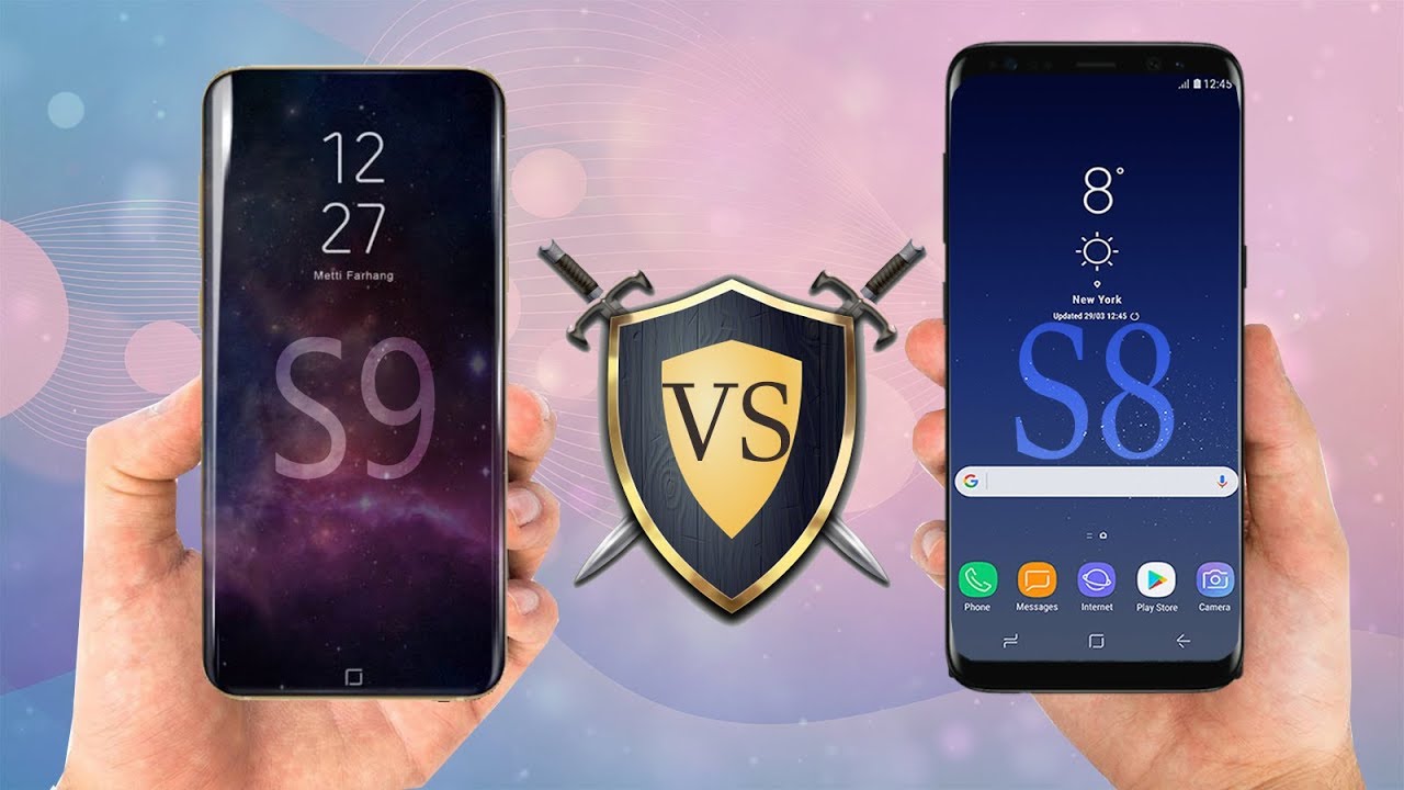 مقارنة بين هواتف سامسونج Galaxy S8 و Galaxy S9
