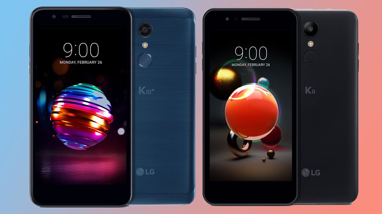 استعراض عام لأهم مواصفات هاتف LG K10 وهاتف LG K8