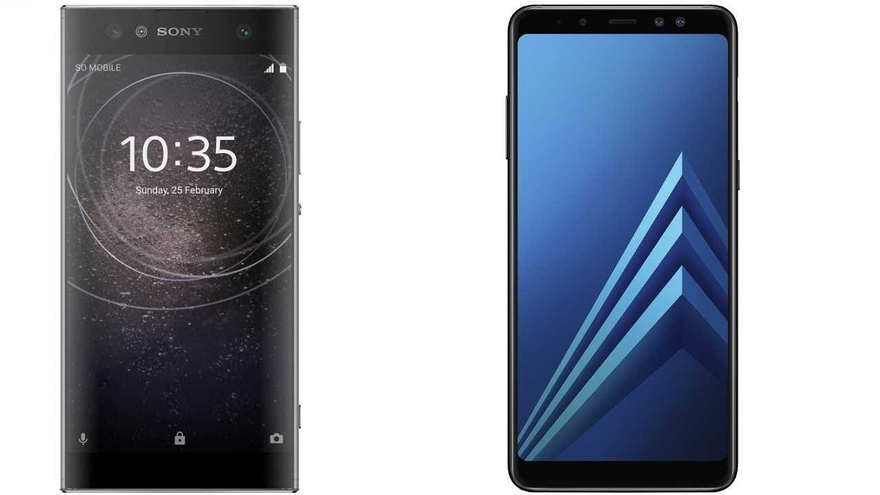 مقارنة بين هاتفي Samsung Galaxy A8 2018 وSony Xperia XA2 Ultra