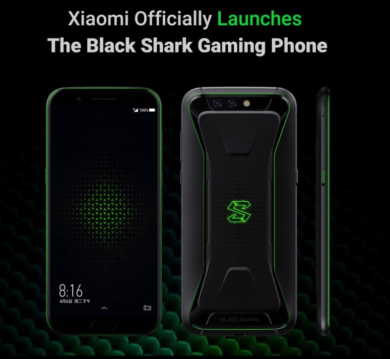 Xiaomi تعلن عن أول هاتف للألعاب.. Xiaomi Black Shark