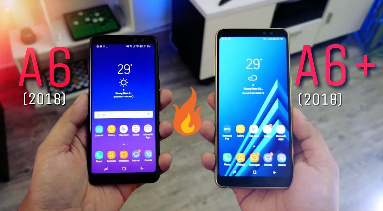 المواصفات الأولية لهاتفي Samsung Galaxy A6 و A6 Plus نسخة 2018