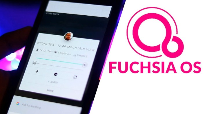 تقارير: جوجل قد تستبدل Android بالنظام التشغيلي Fuchsia OS
