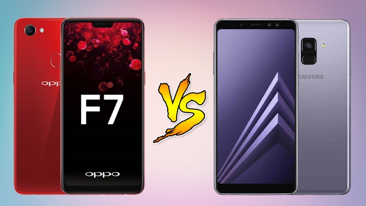 مقارنة بين هاتفي Oppo F7 و Samsung Galaxy A6