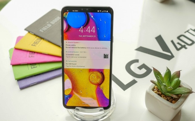 الإعلان الرسمي عن هاتف LG V40 ThinQ