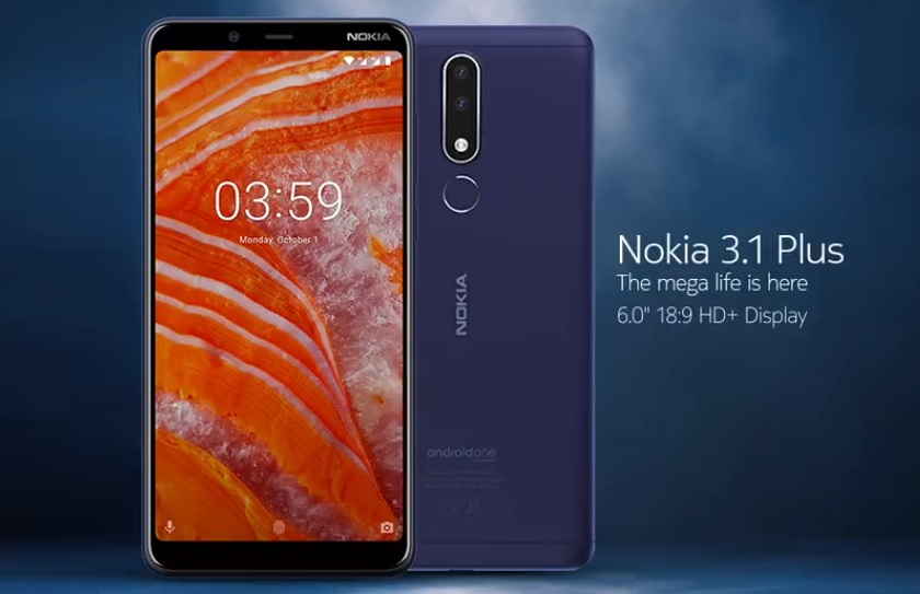 مزايا وعيوب هاتف Nokia 3.1 plus