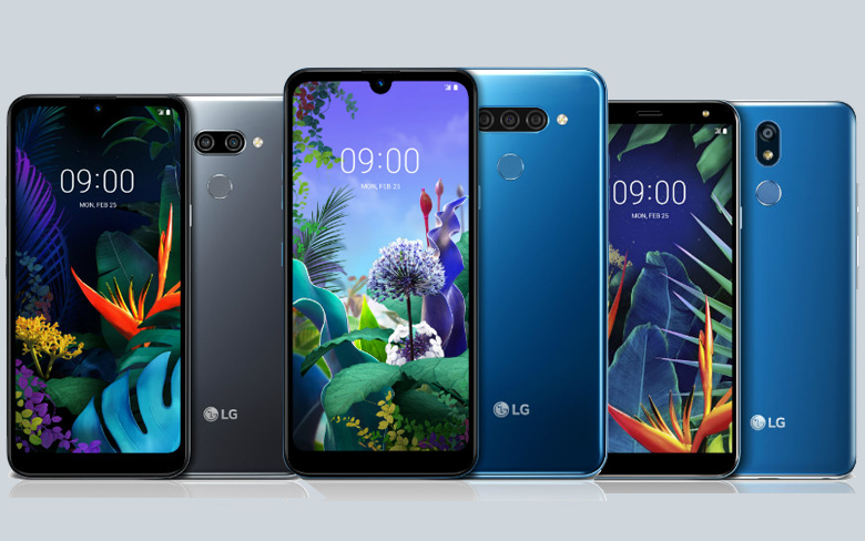 قارن بين هواتف الفئة المتوسطة الجديدة من LG هواتف LG Q60 و LG K50 و LG K40