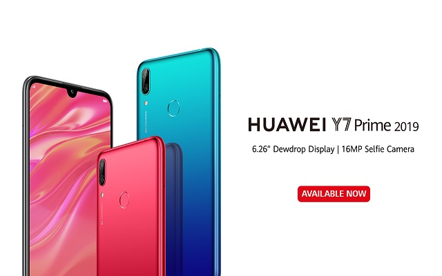 مميزات وعيوب هاتف Huawei Y7 Prime 2019