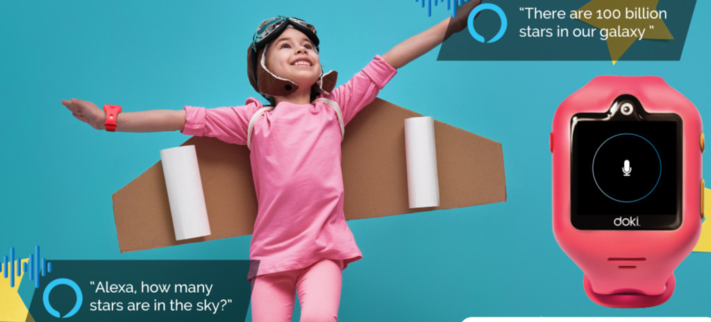 نظرة على: dokiWatch S أول ساعة ذكية بهاتف مدمج معدة خصيصا للأطفال