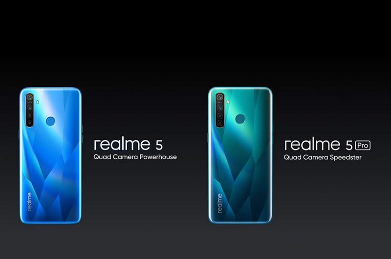 الإعلان عن هواتف Realme 5