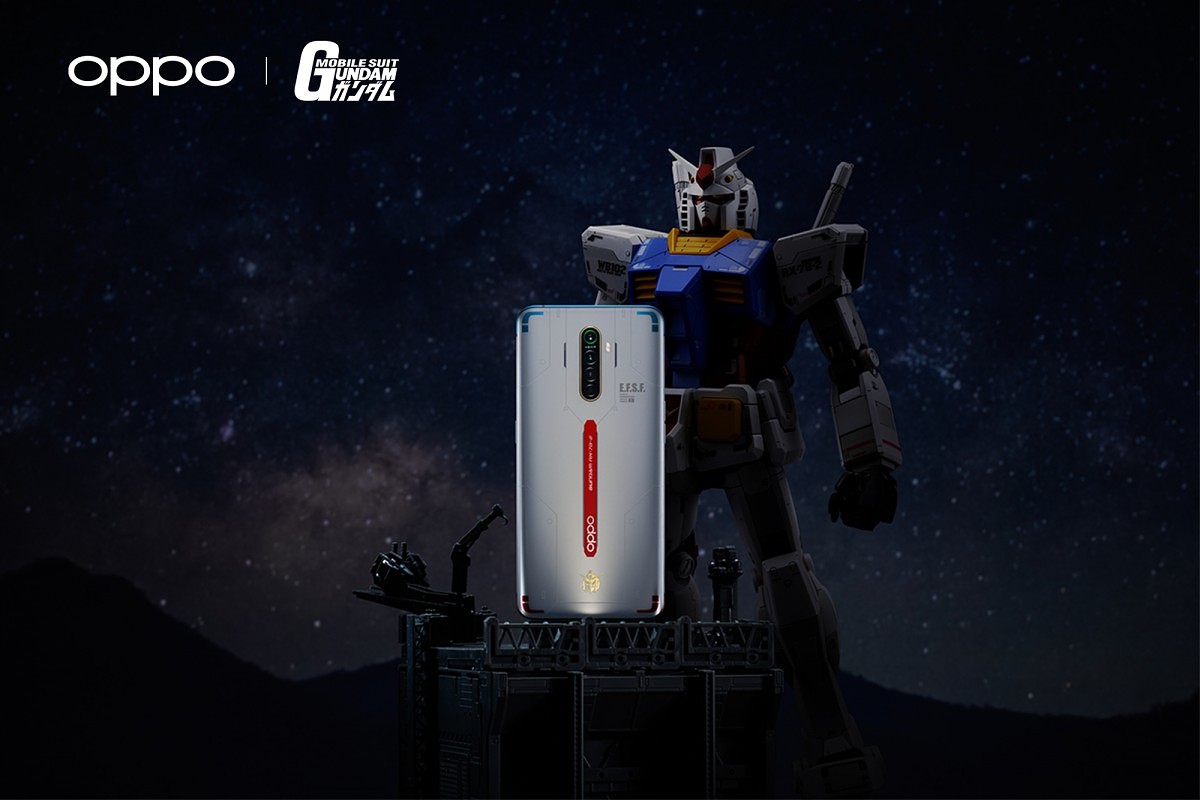 أوبو تكشف عن Reno Ace Gundam الإصدار الخاص من الهاتف الرائد الجديد Reno Ace