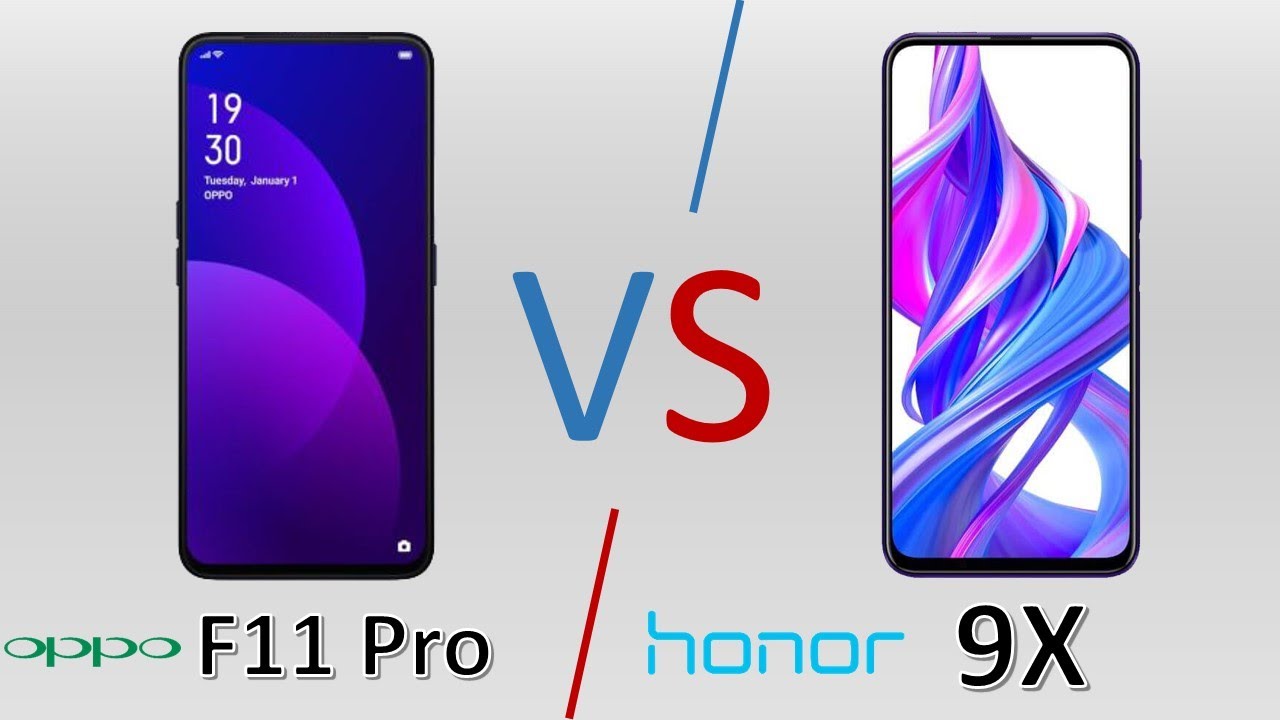 أيهما يستحق لقب الأفضل Honor 9X أم Oppo F11 Pro