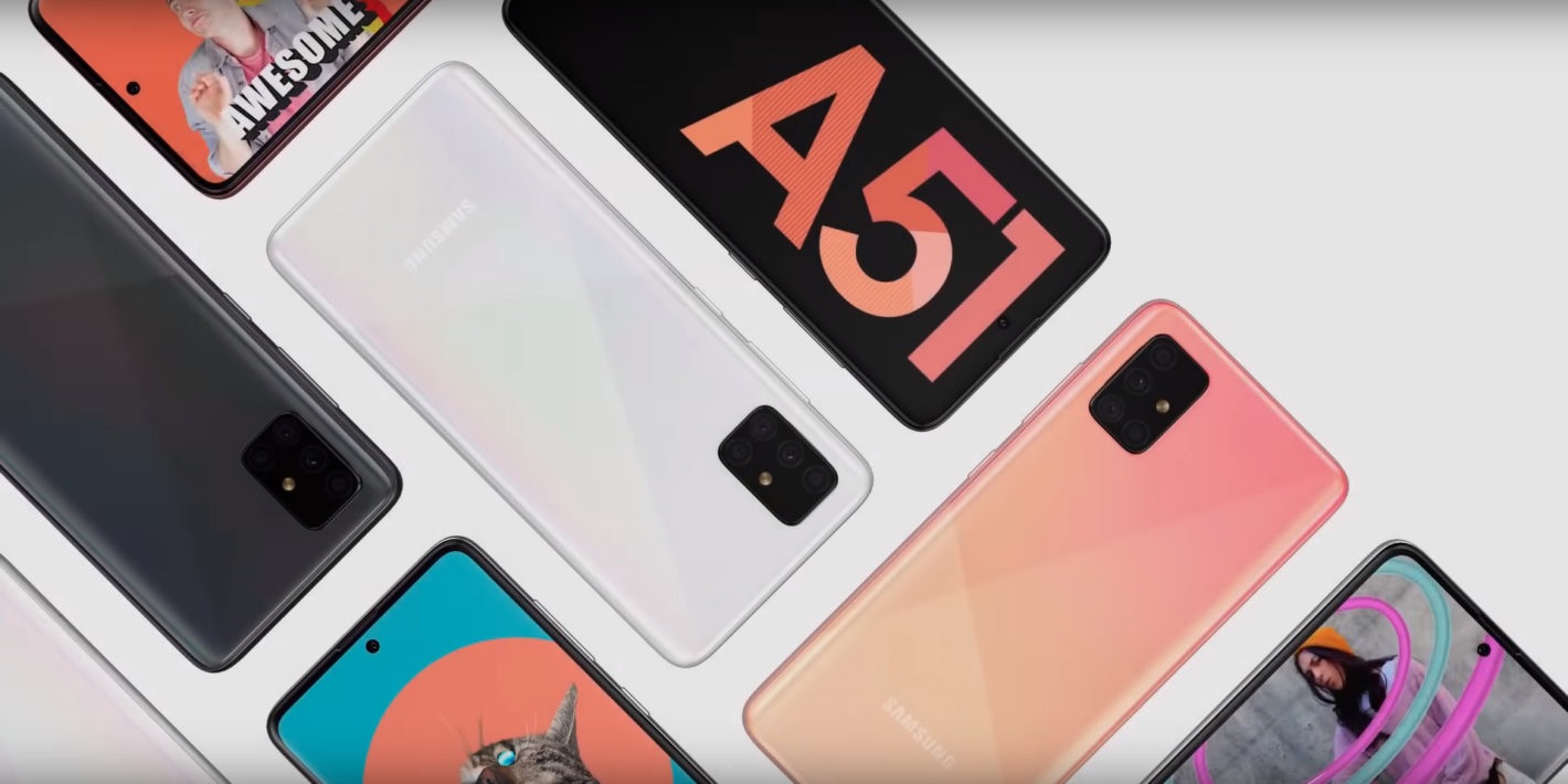 سامسونج تكشف رسميًا عن هاتفي Samsung Galaxy A51 وGalaxy A71 الجديدين