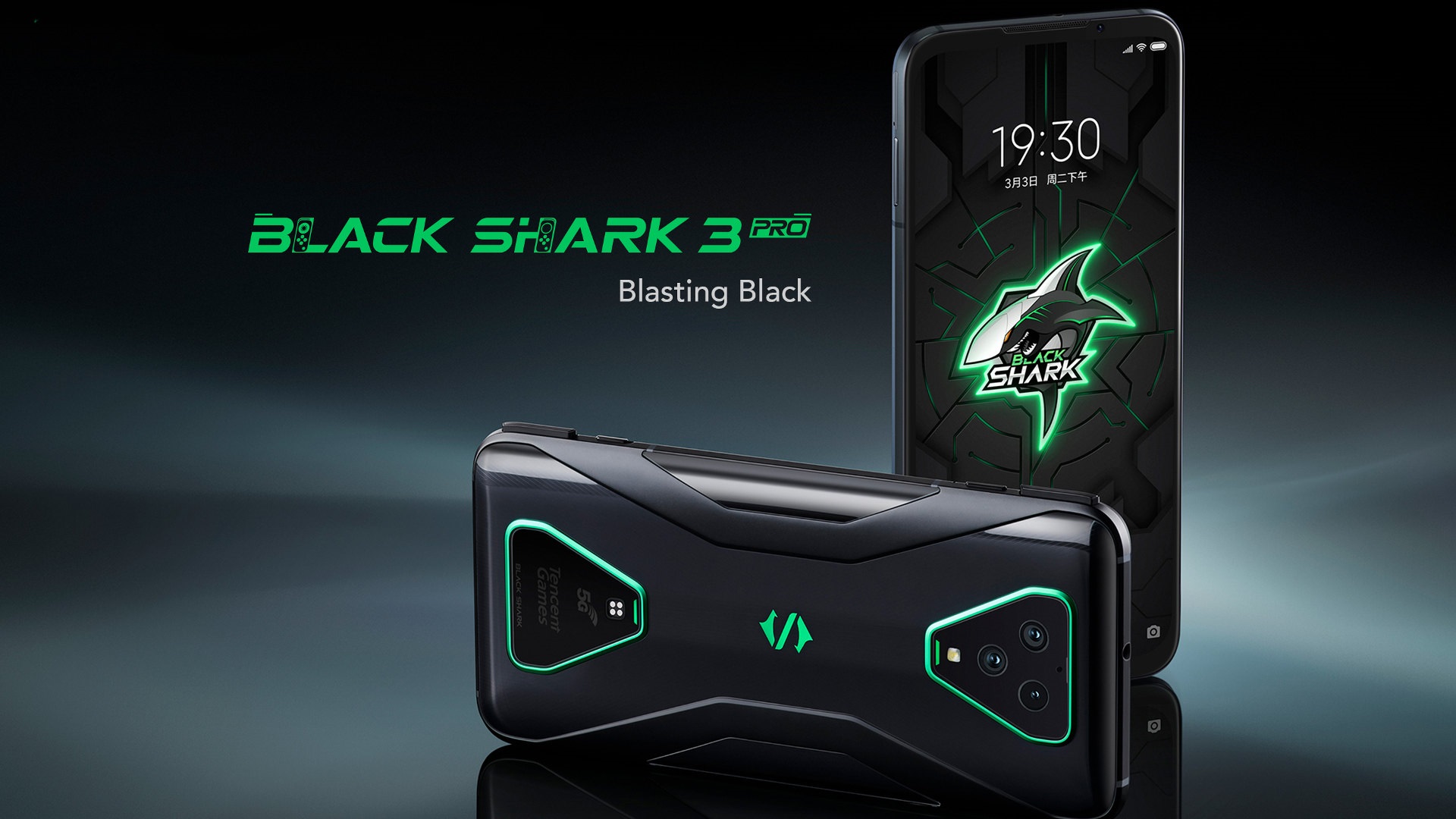 شاومي تكشف عن الهاتفين المخصصين للألعاب Xiaomi Black Shark 3 وBlack Shark 3 Pro