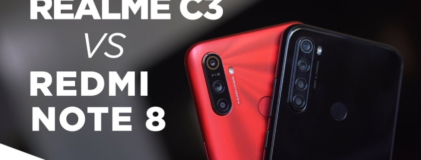 أيهما أفضل Realme 3C 3cameras أم Xiaomi Redmi Note 8 ؟