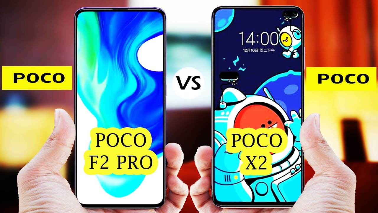 أبرز الاختلافات بين هاتف Poco X2 وهاتف Poco F2 Pro
