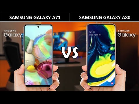 أيهما أفضل تحت 7000 جنيه ، Samsung A80 أم Samsung A71 ؟