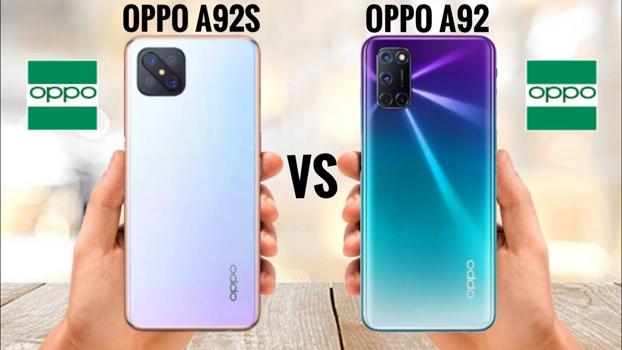 مقارنة بين هاتفي Oppo A92 و Oppo A92s 