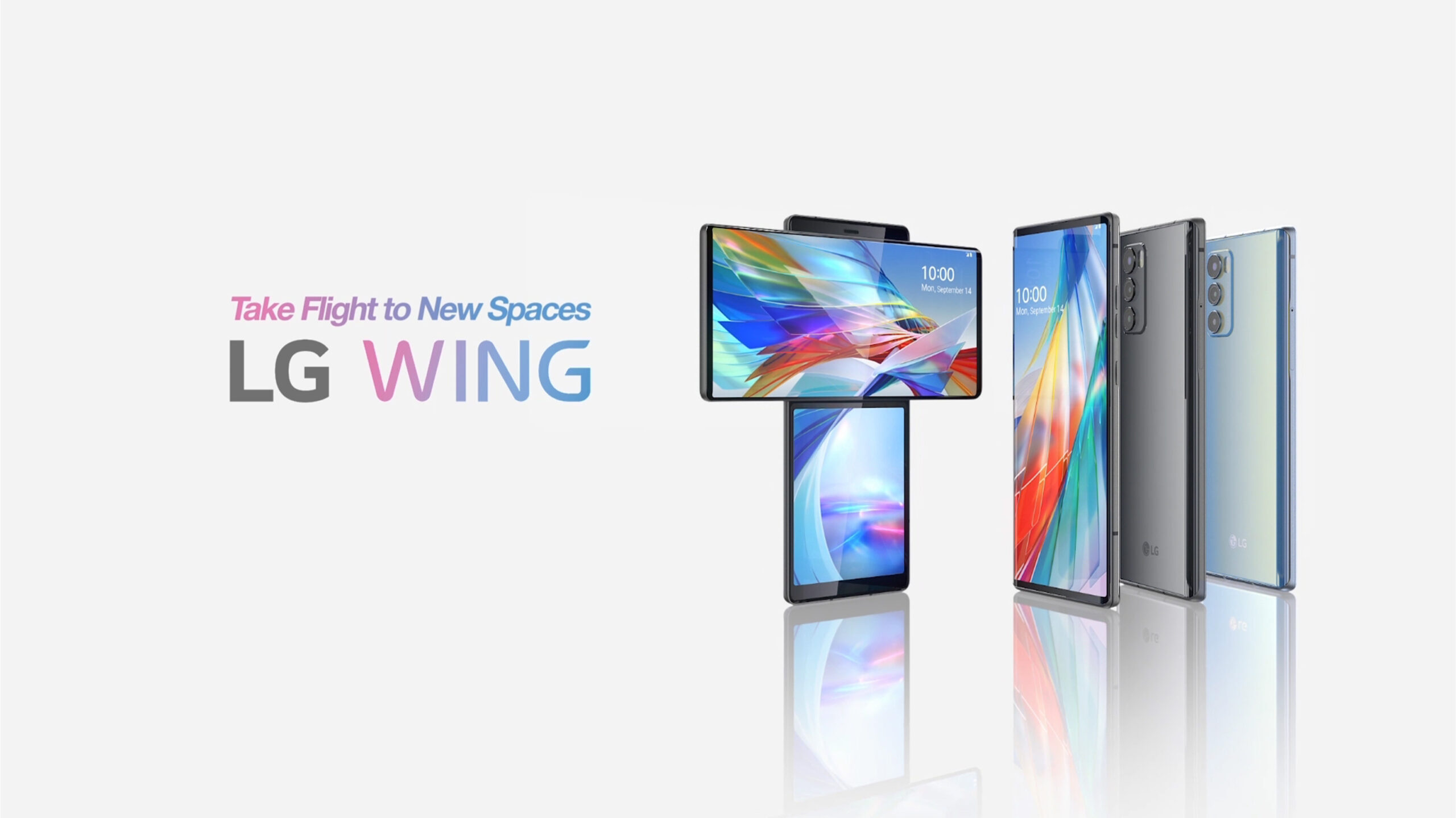 هاتف LG Wing ذو التصميم المبتكر الاستثنائي أصبح حقيقة رسمية