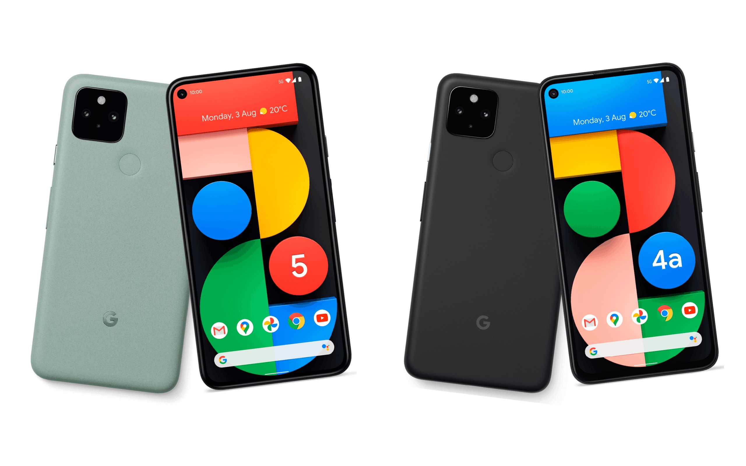 جوجل تكشف رسميًا عن هاتفي Google Pixel 5 وGoogle Pixel 4a 5G