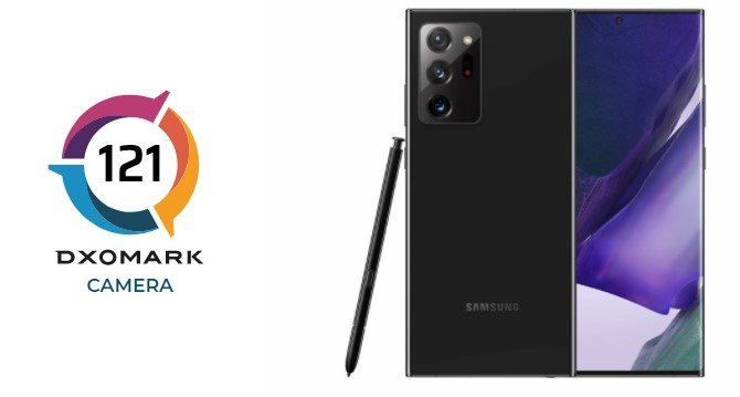 كاميرا هاتف Galaxy Note 20 Ultra تصنف في المركز العاشر في قوائم DxOMark