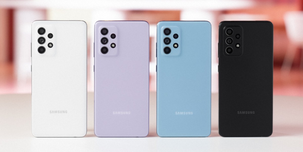  إعلان سامسونج عن هواتف Galaxy A52 وA72 و A32