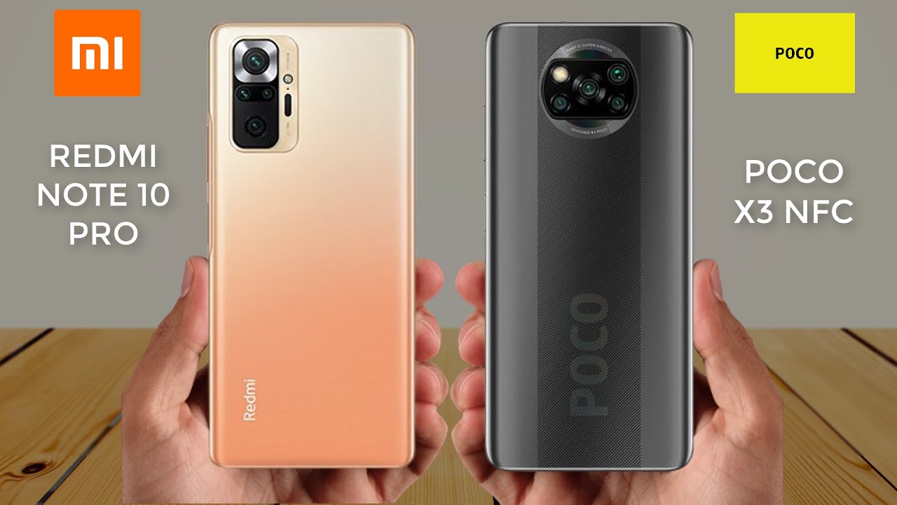 مقارنة بين هاتفي Xiaomi Redmi Note 10 Pro و Xiaomi Poco X3 NFC وجهان لعملة واحدة 