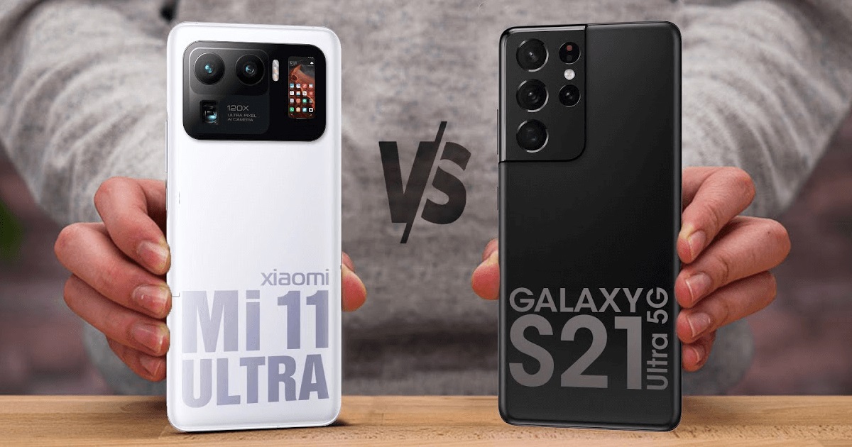 أي الكاميرات أفضل Samsung Galaxy S21 Ultra أم Xiaomi Mi 11 Ultra