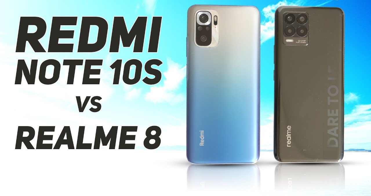 أيهما الأنسب لك ... هاتف Redmi Note 10S أم هاتف Realme 8