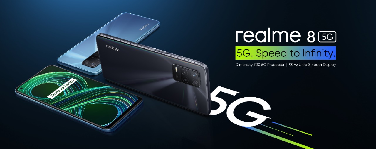 إليكم مواصفات هاتف Realme 8 5G الأحدث من ريلمي
