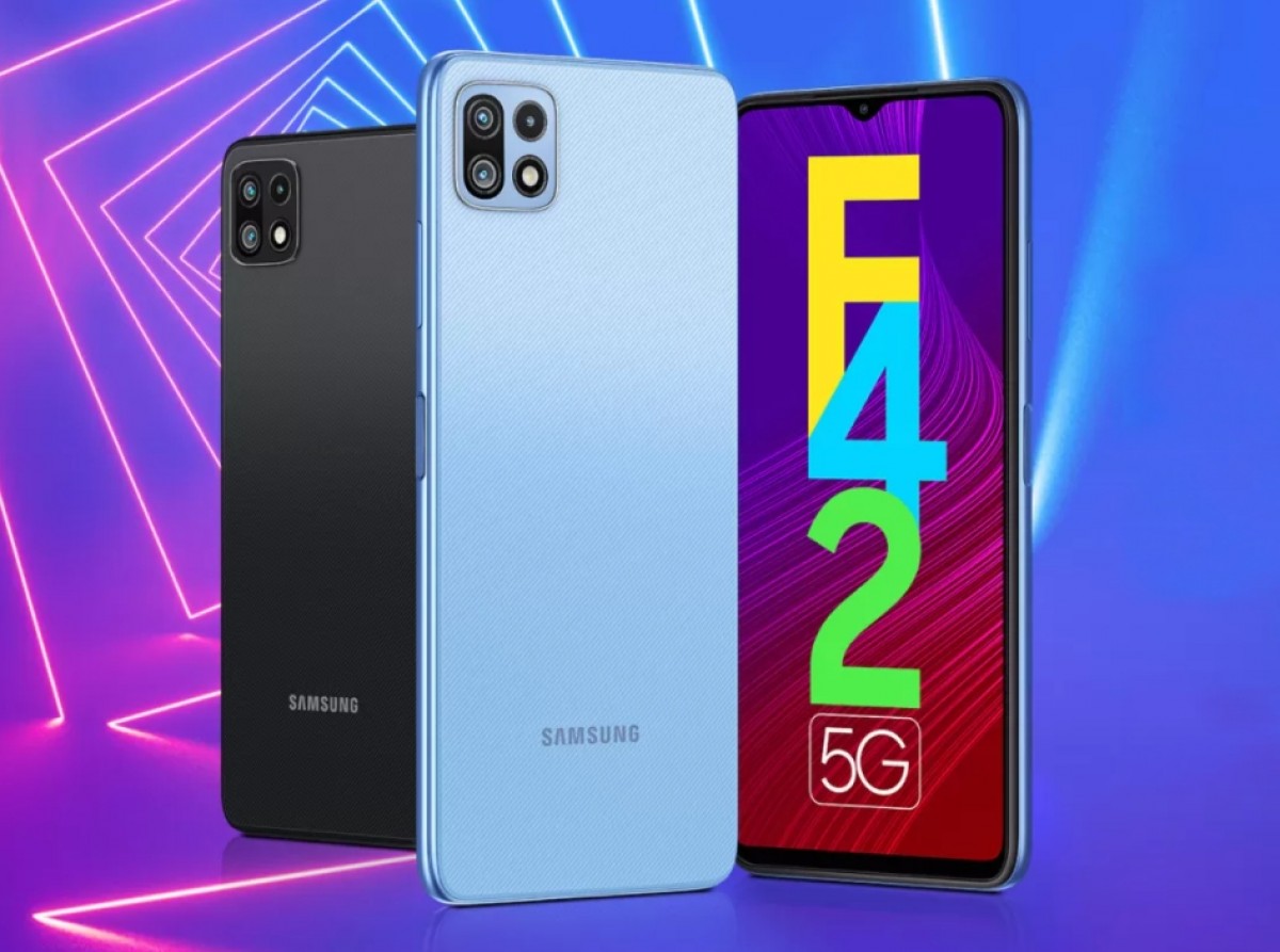 سامسونج تكشف رسميًا عن هاتفها الجديد Samsung Galaxy F42 5G