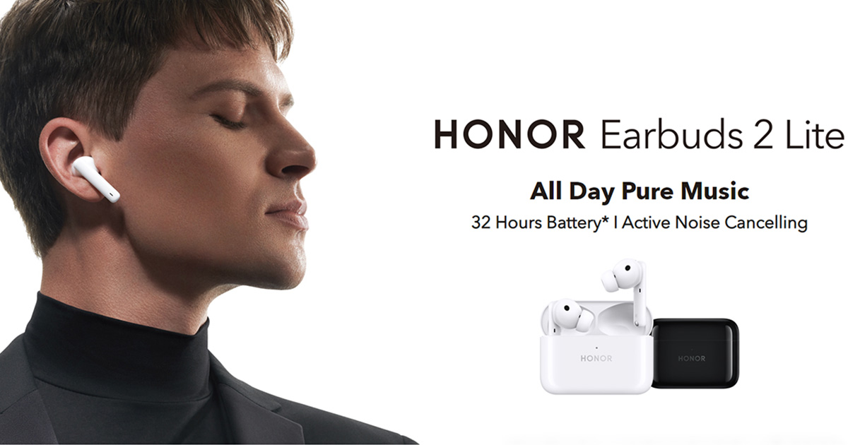 Honor تطلق سماعة Honor Earbuds 2 Lite للأسواق المصرية 
