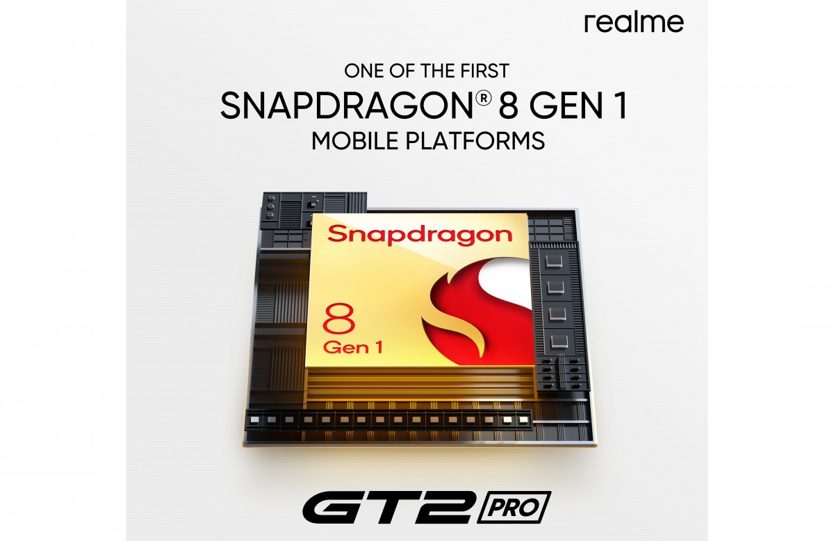 هاتف Realme GT 2 Pro سيكون من بين الهواتف الأولى التي تستخدم معالج Snapdragon 8 Gen 1