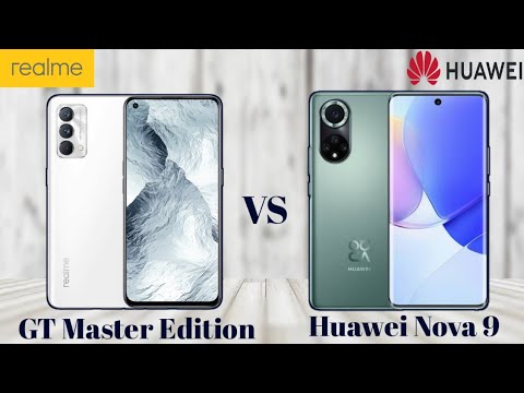 أيهما أفضل Huawei Nova 9 أم Realme Gt Master؟