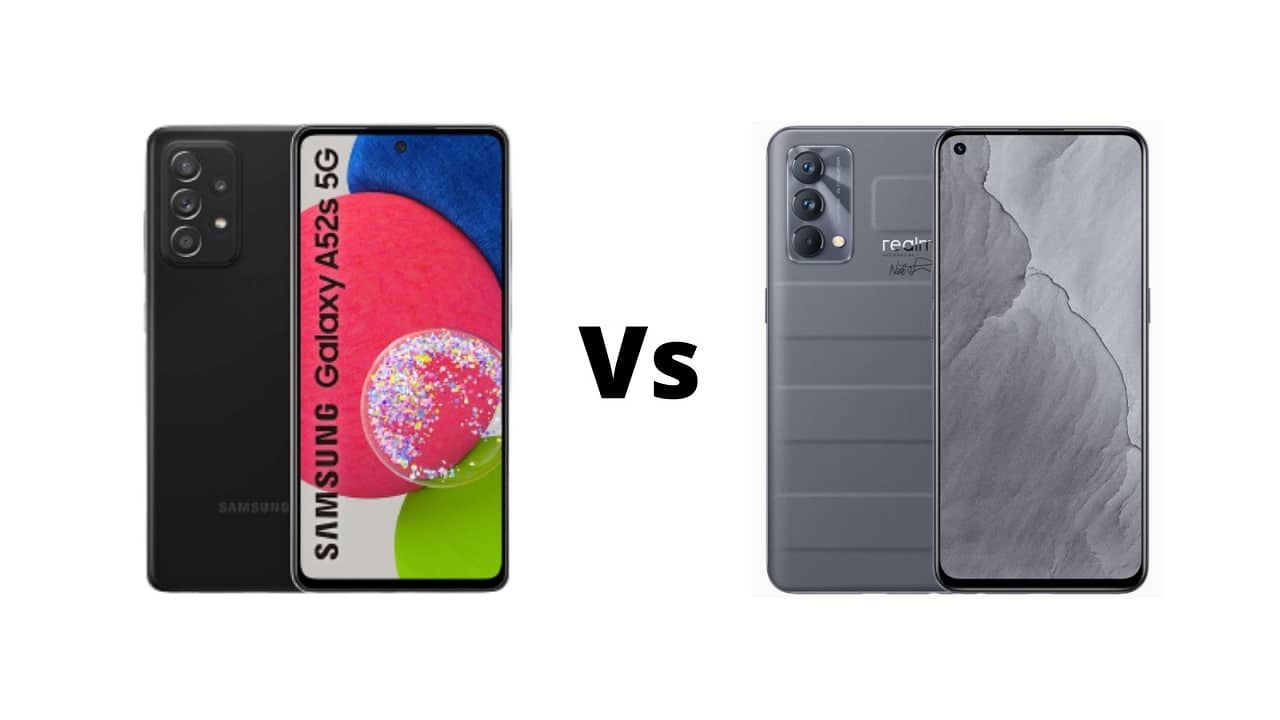 مقارنة بين Galaxy A52s و Realme GT Master
